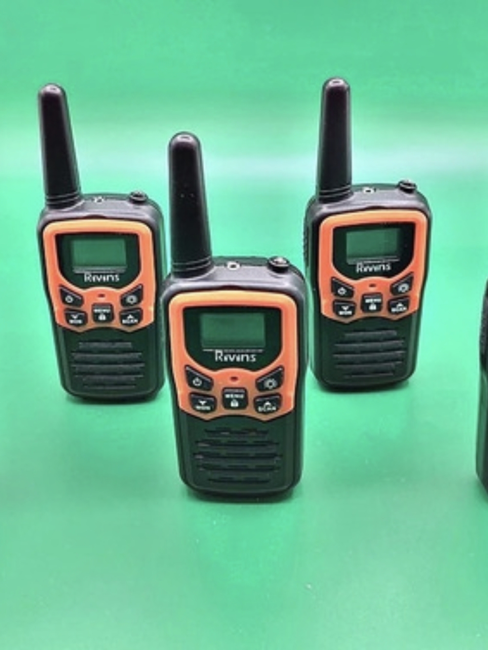 ULTIMATE 5-PACK RIVINS RV-7 2-WAY RADIOS / WALKIE TALKIES - Picture 2 of 9